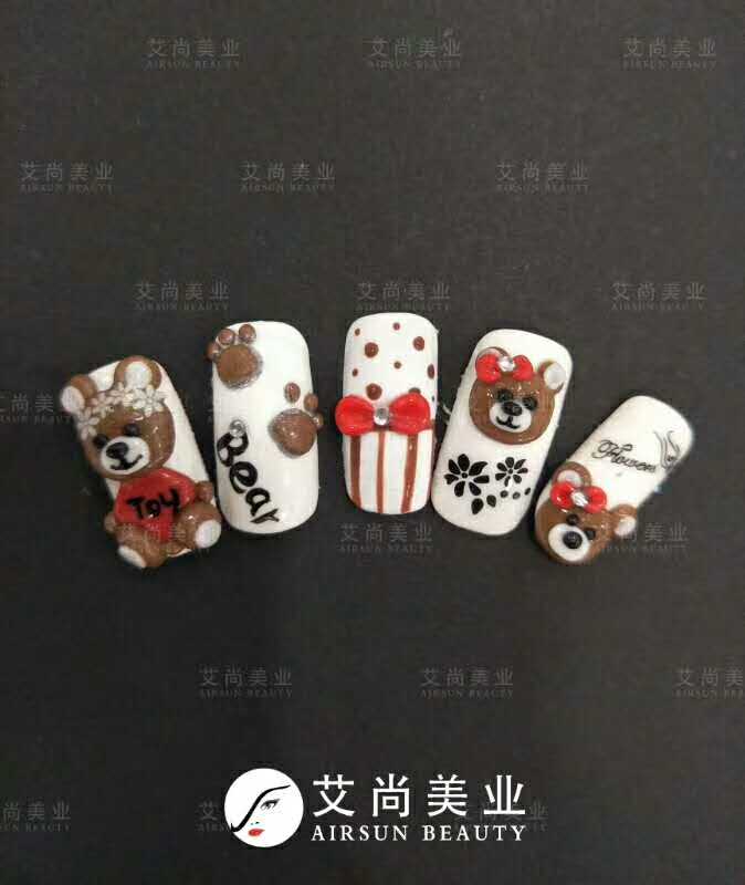 艾尚美业学员优秀美甲作品(图4)