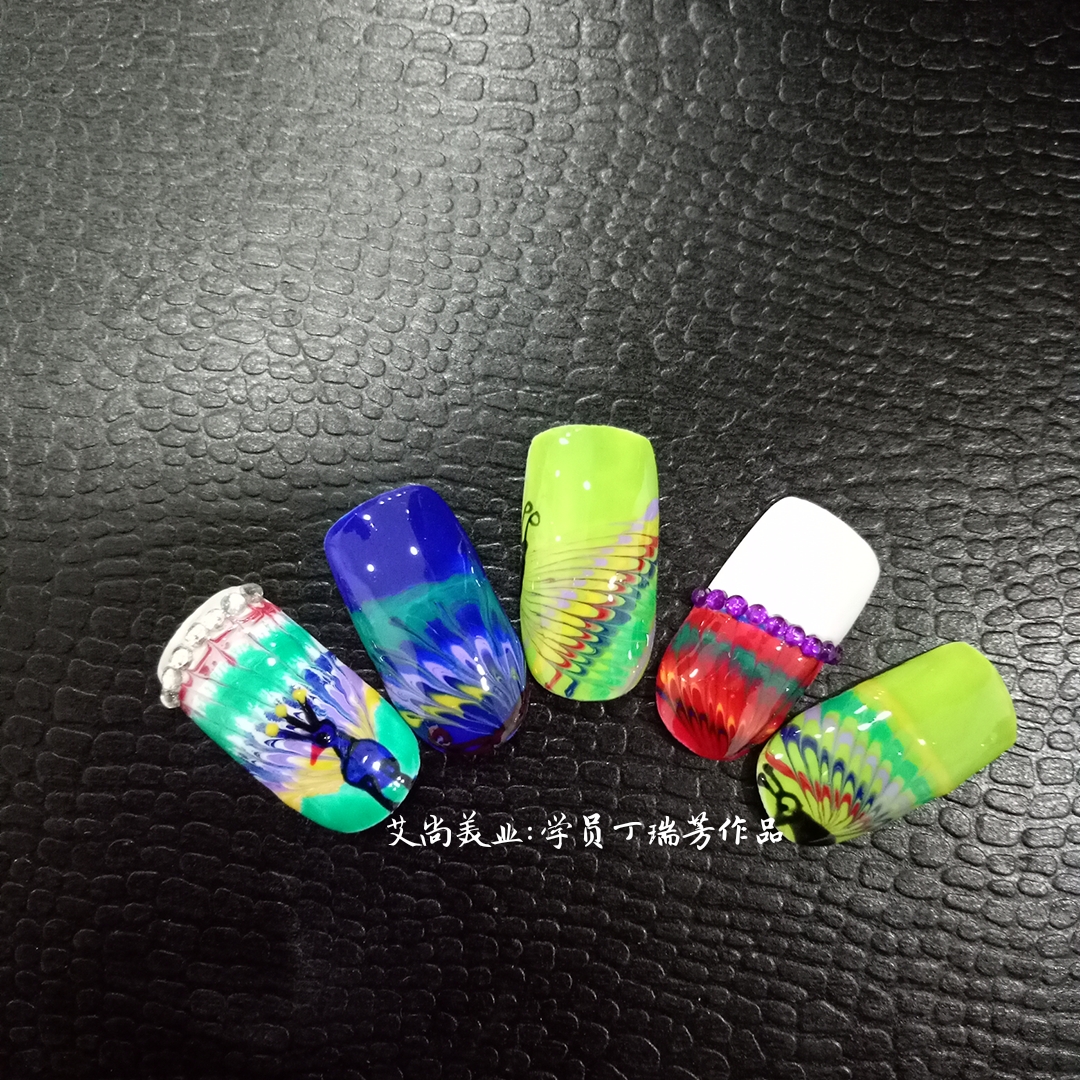 【艾尚美业】美甲班学员作品展(图5)