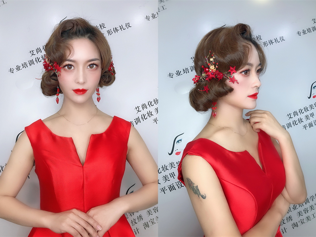 年底无事,不如来学个化妆技术好赚钱!(图1) 年底无事,不如来学个化妆技术好赚钱!(图1)